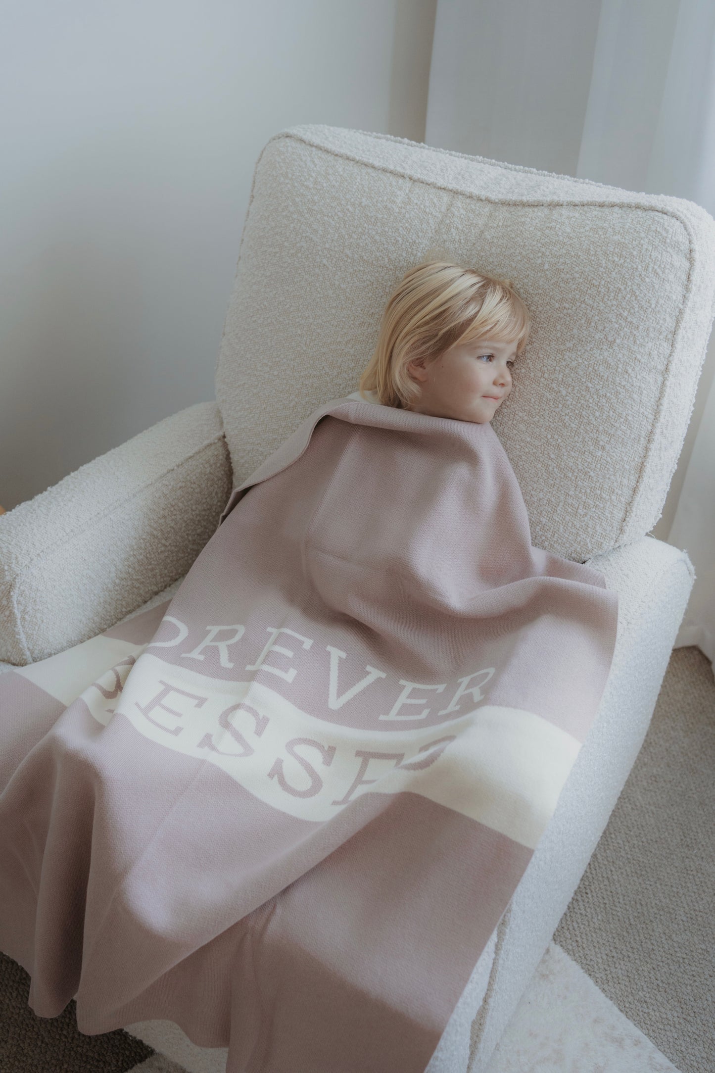 Forever Blessed Baby Blanket – 100% Cotton