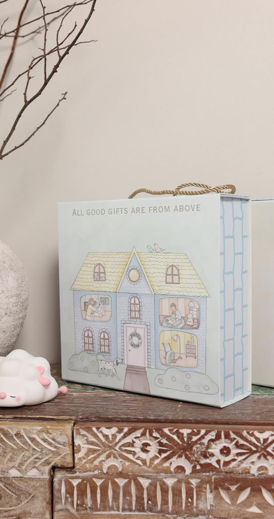 Keepsake Baby Gift Box with Card & Tissue